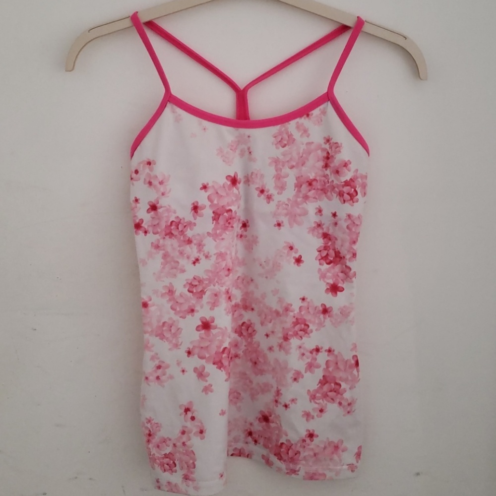 Lululemon Pink Floral Top 4